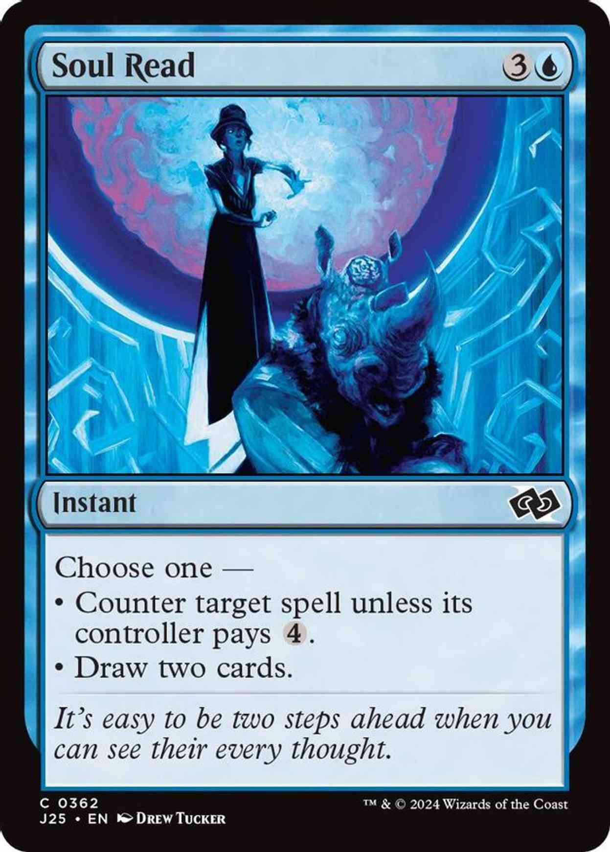 Soul Read magic card front