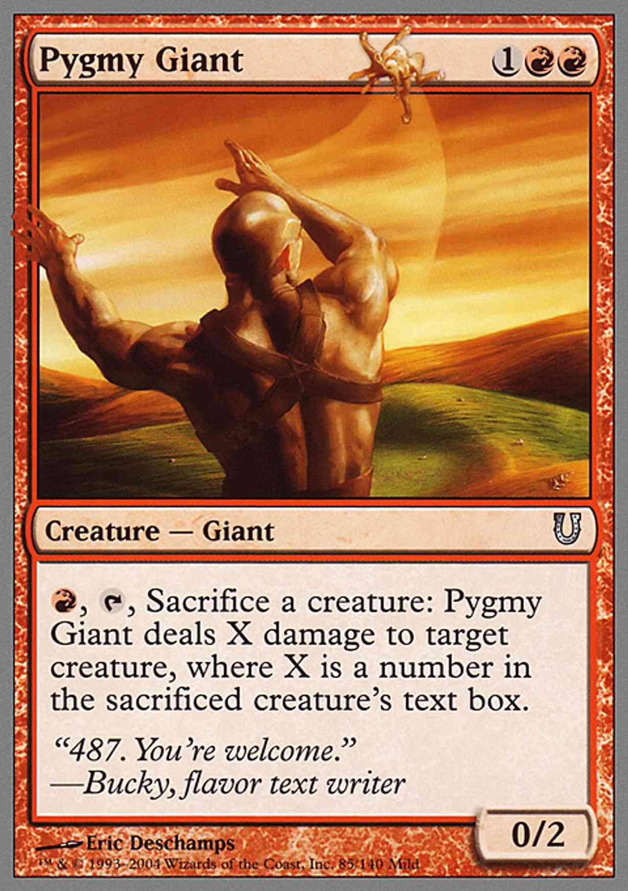 Pygmy Giant magic card front