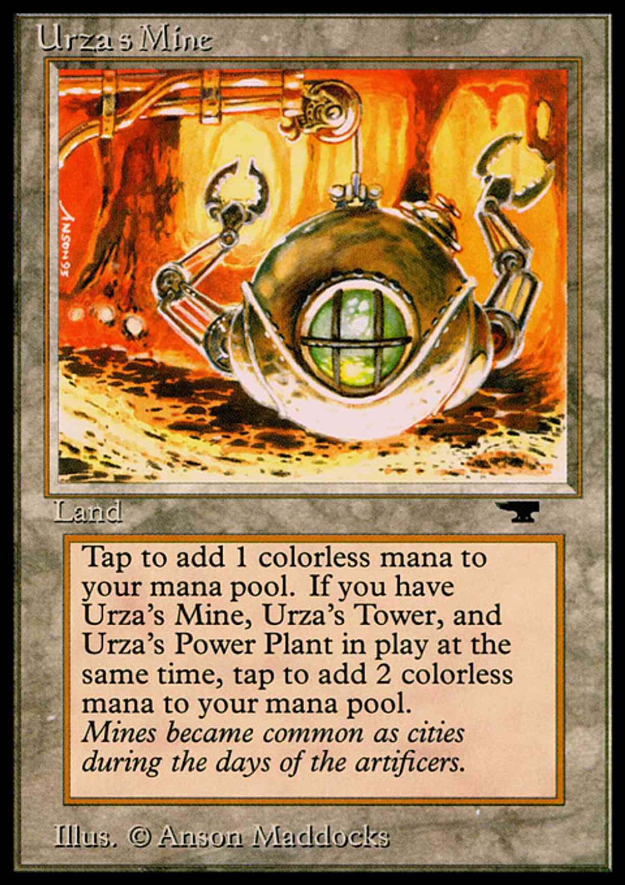 Urza's Mine (Clawed Sphere) magic card front