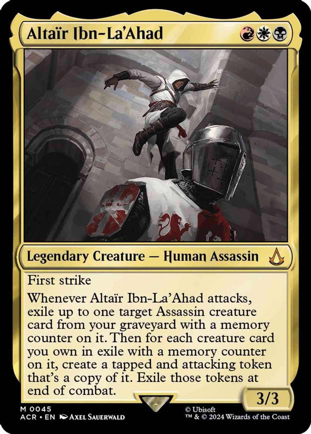 Altair Ibn-La'Ahad magic card front