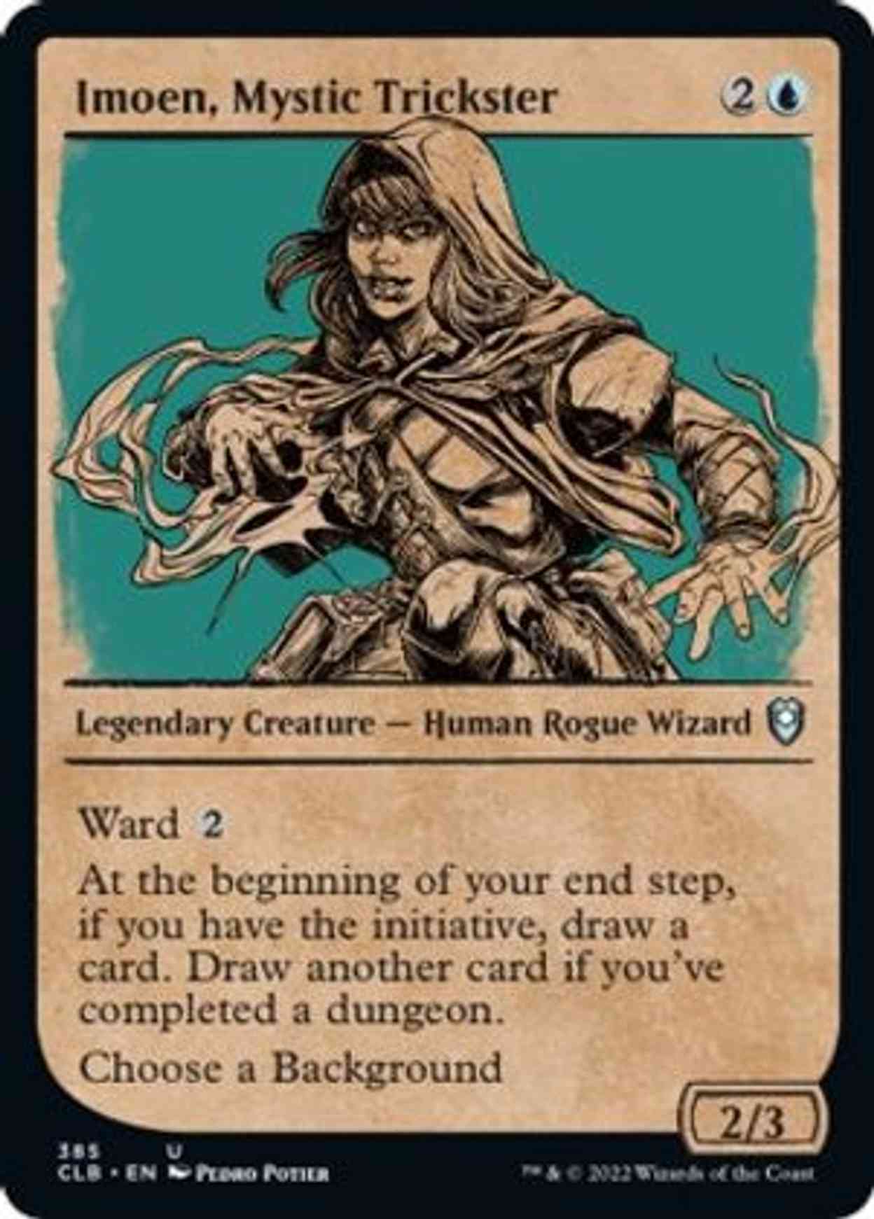 Imoen, Mystic Trickster (Showcase) magic card front