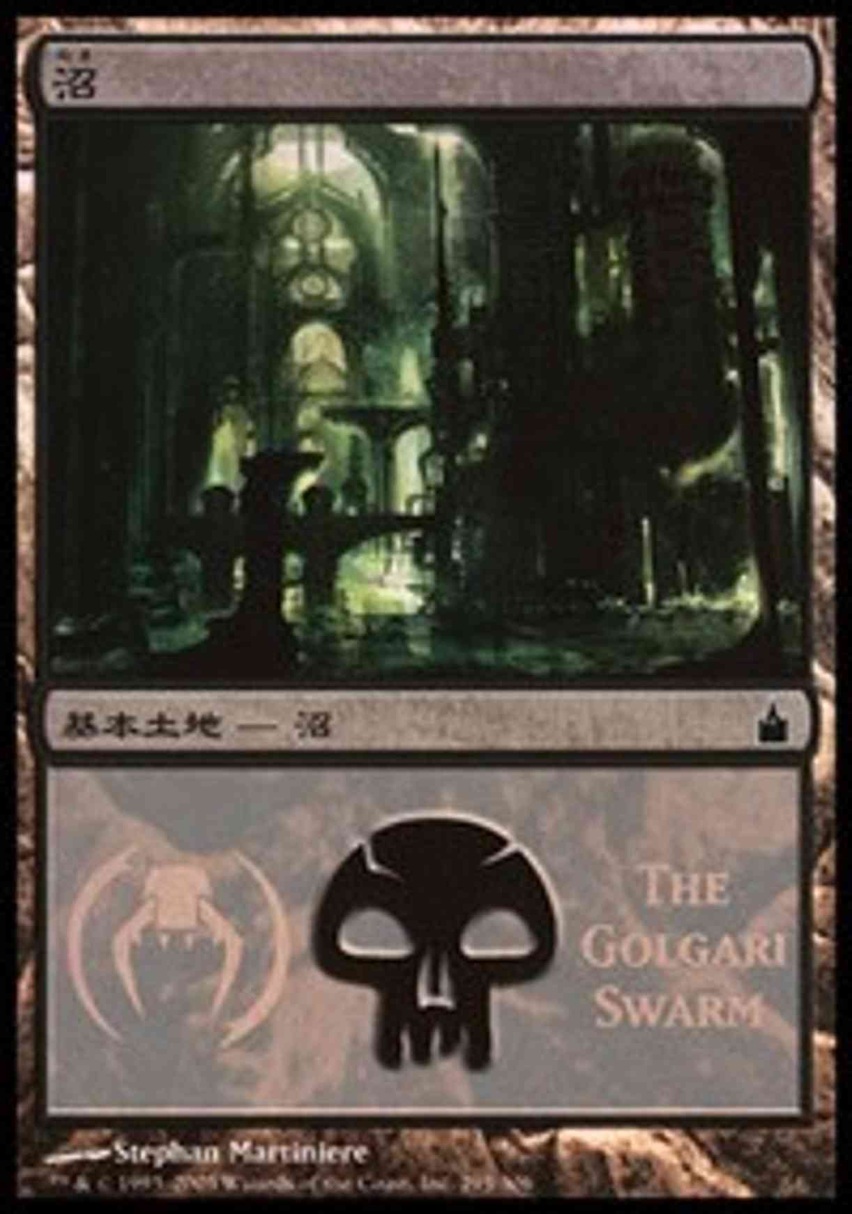 Swamp - Golgari Swarm magic card front