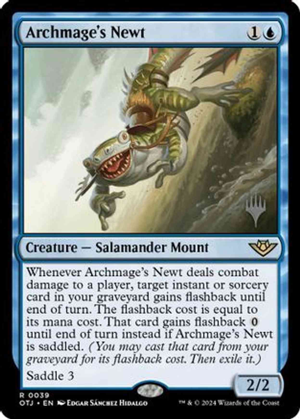 Archmage's Newt magic card front