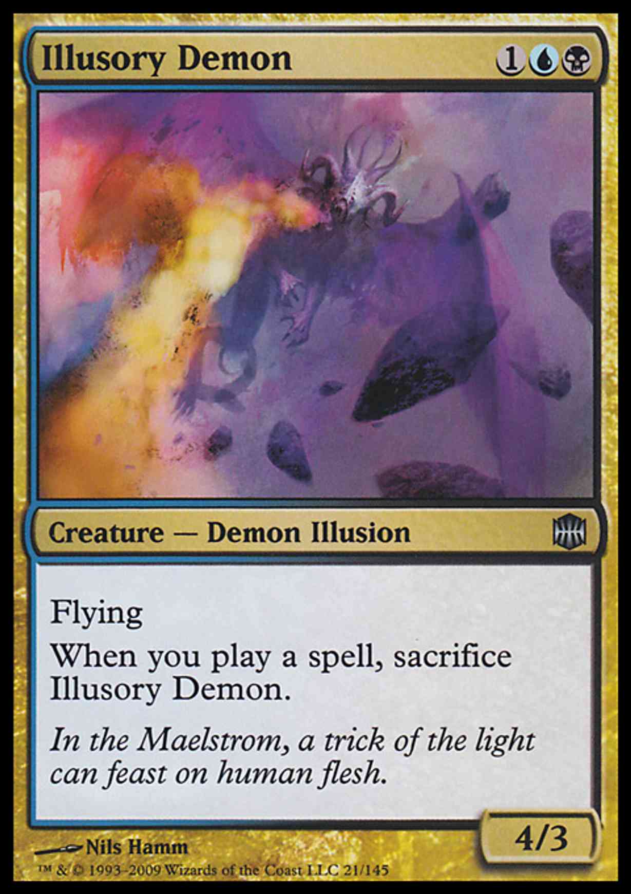Illusory Demon magic card front