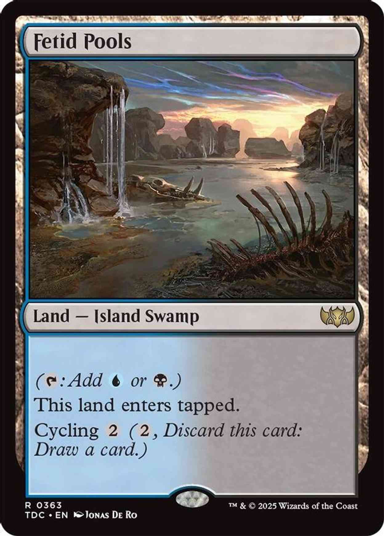 Fetid Pools magic card front