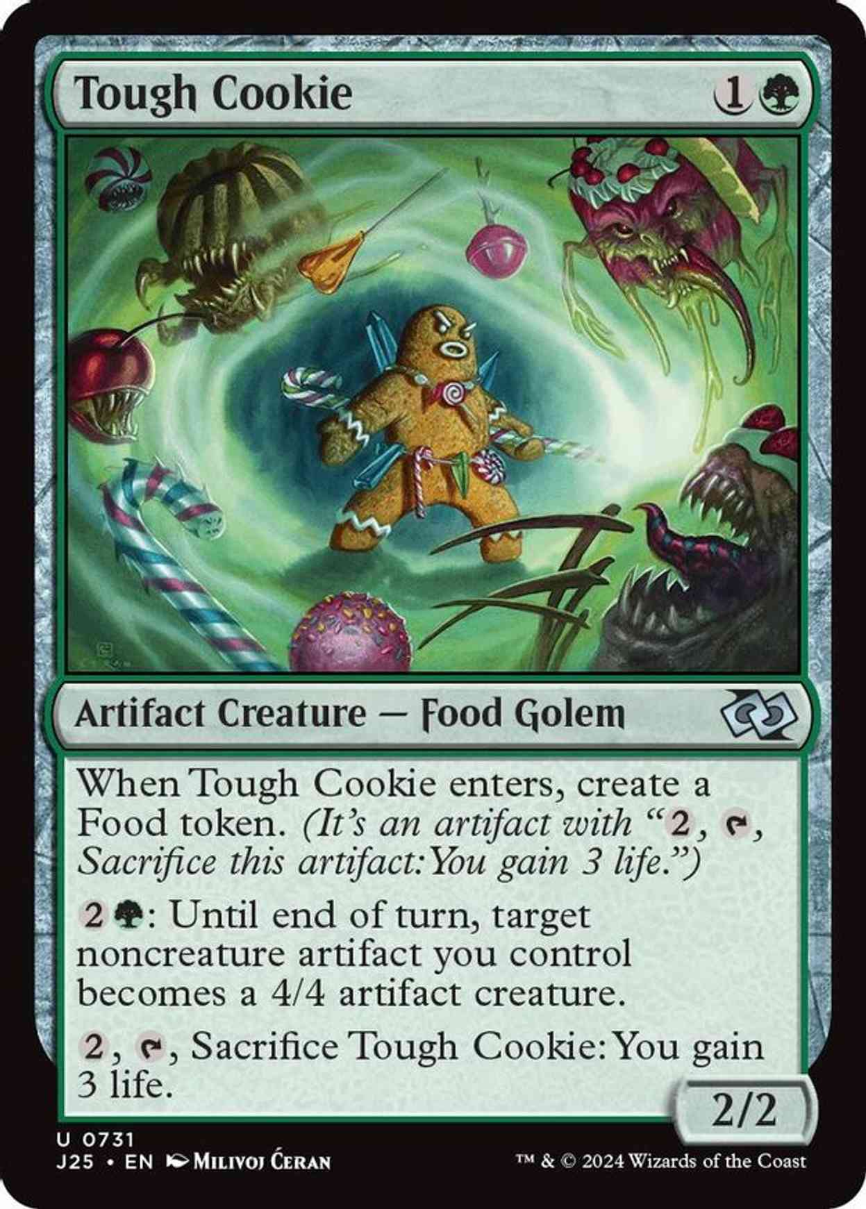 Tough Cookie magic card front