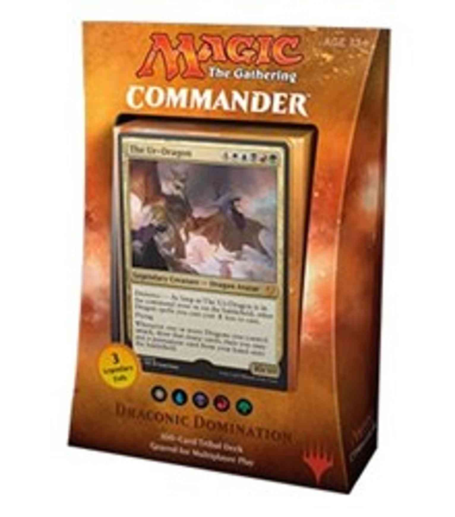 Commander 2017 Deck - Draconic Domination magic card front