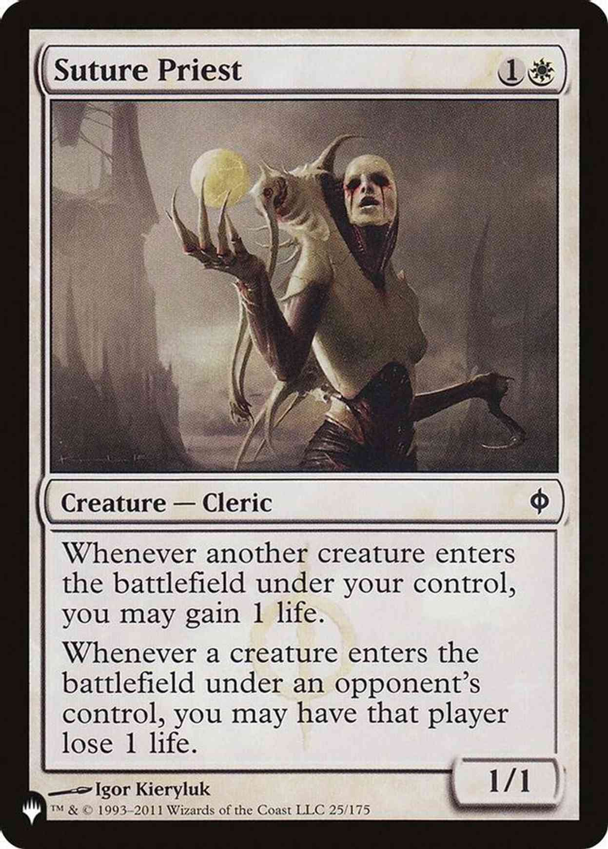 Suture Priest magic card front