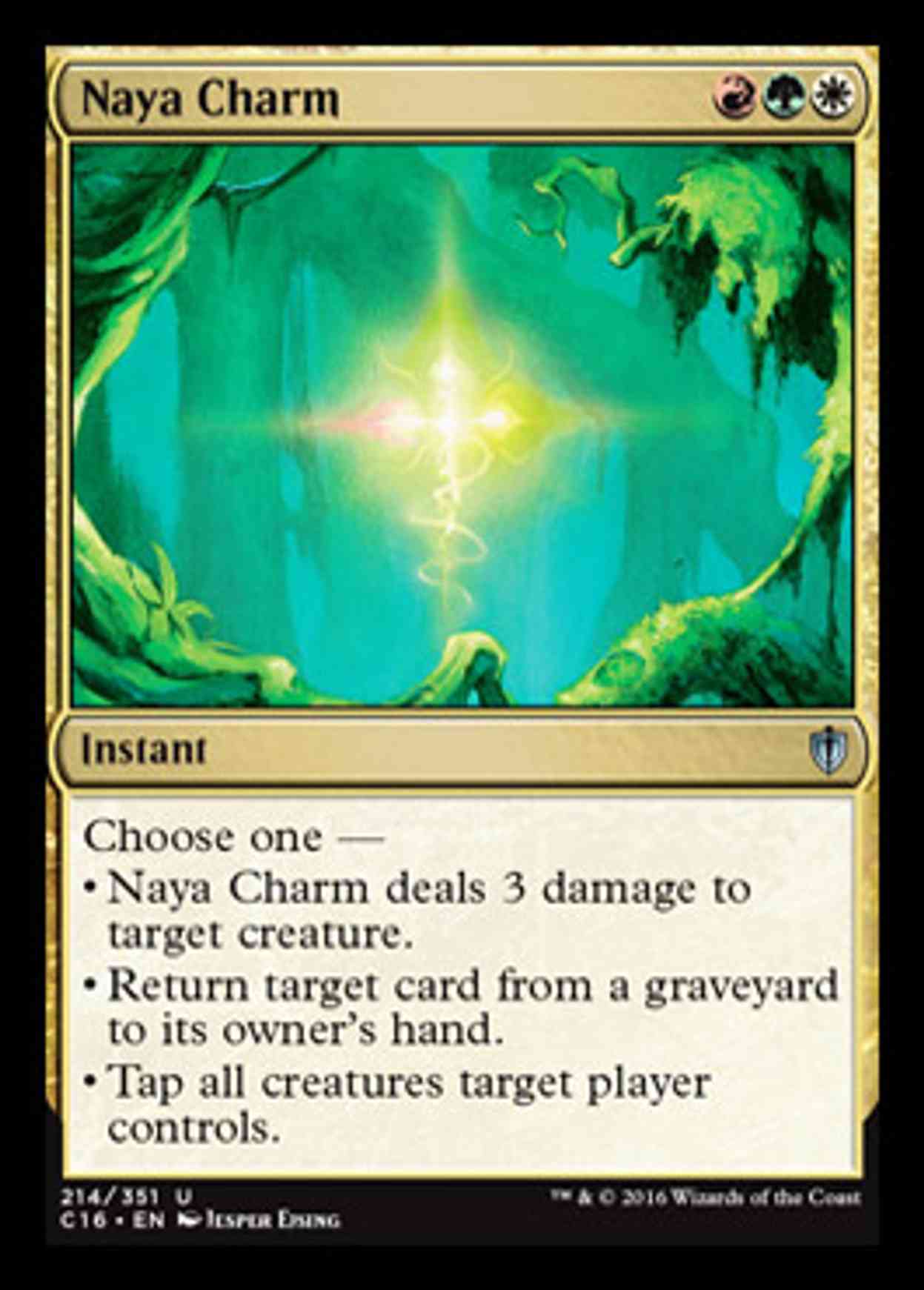 Naya Charm magic card front