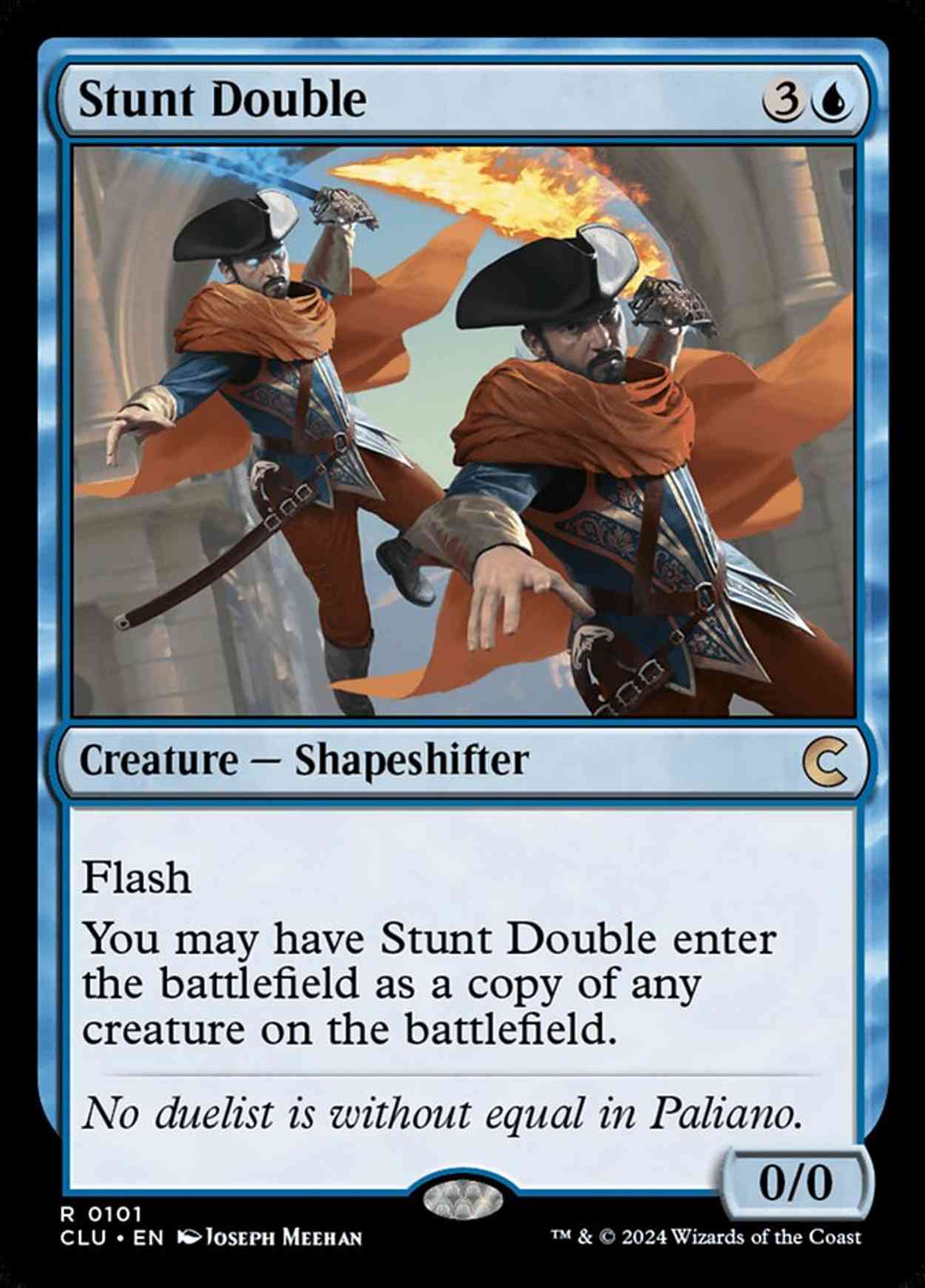 Stunt Double magic card front