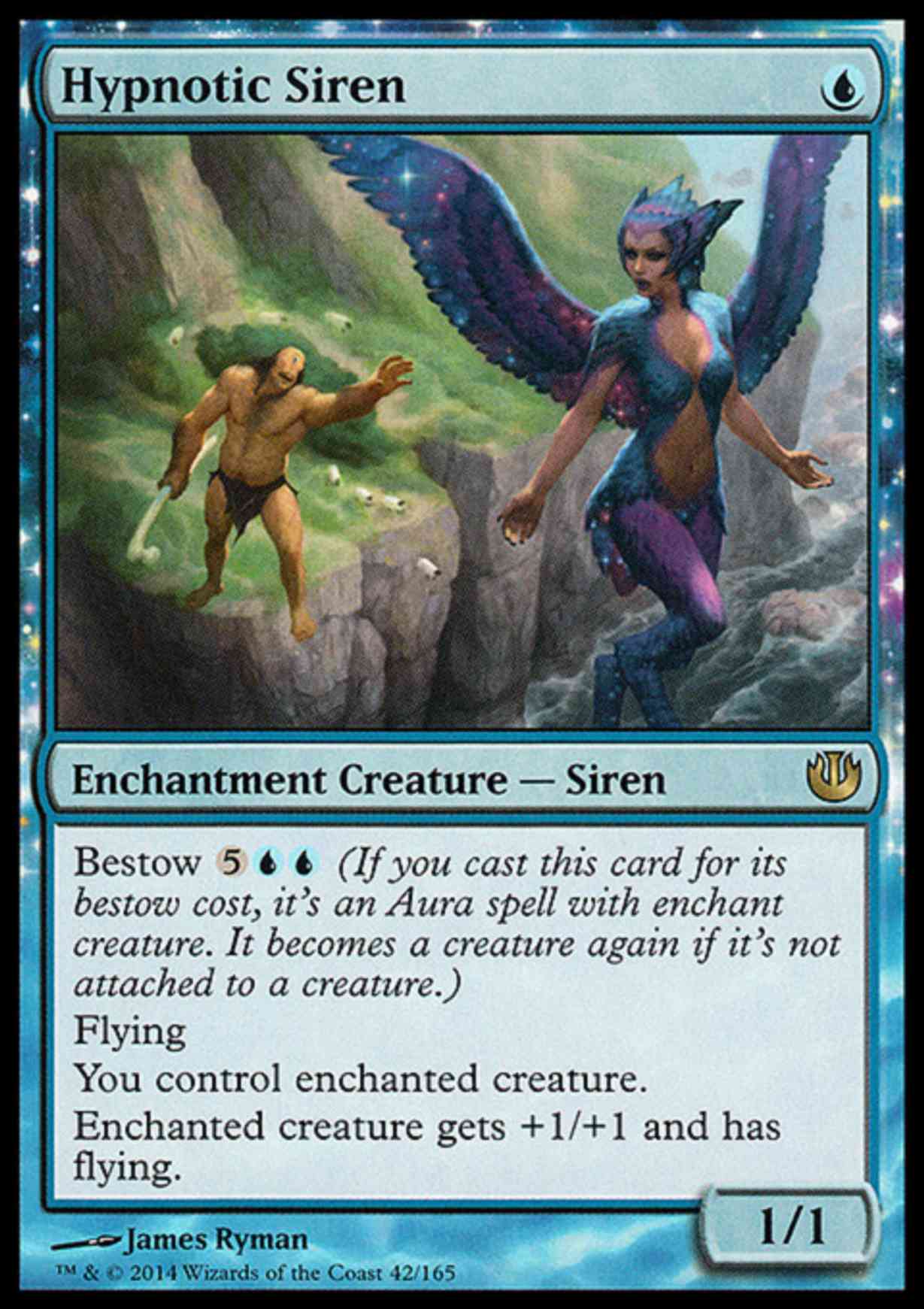 Hypnotic Siren magic card front