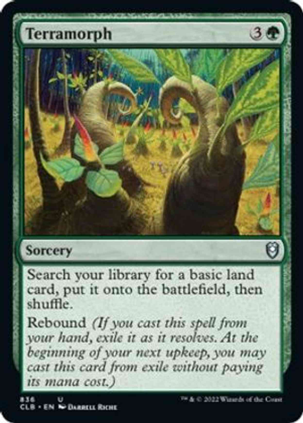 Terramorph magic card front