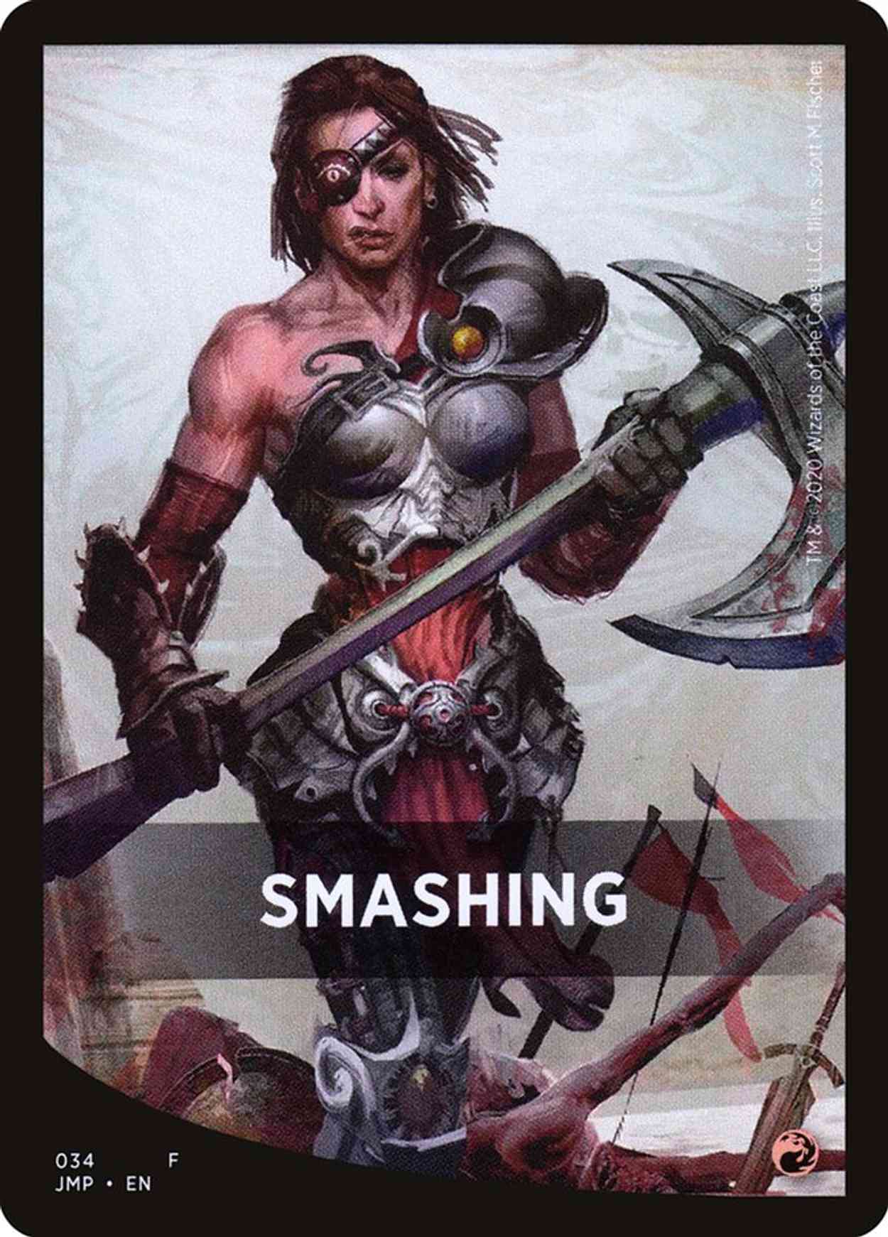 Smashing Theme Card magic card front