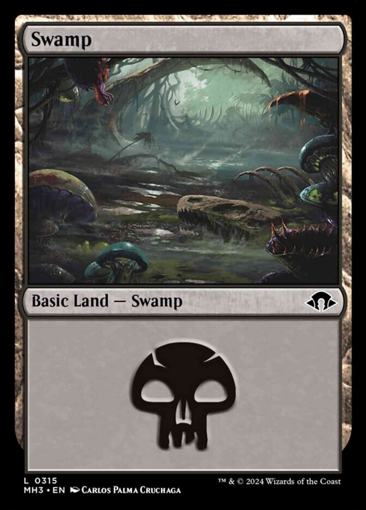 Swamp (0315) magic card front