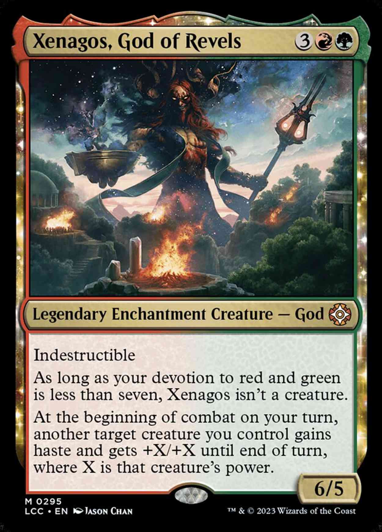 Xenagos, God of Revels magic card front