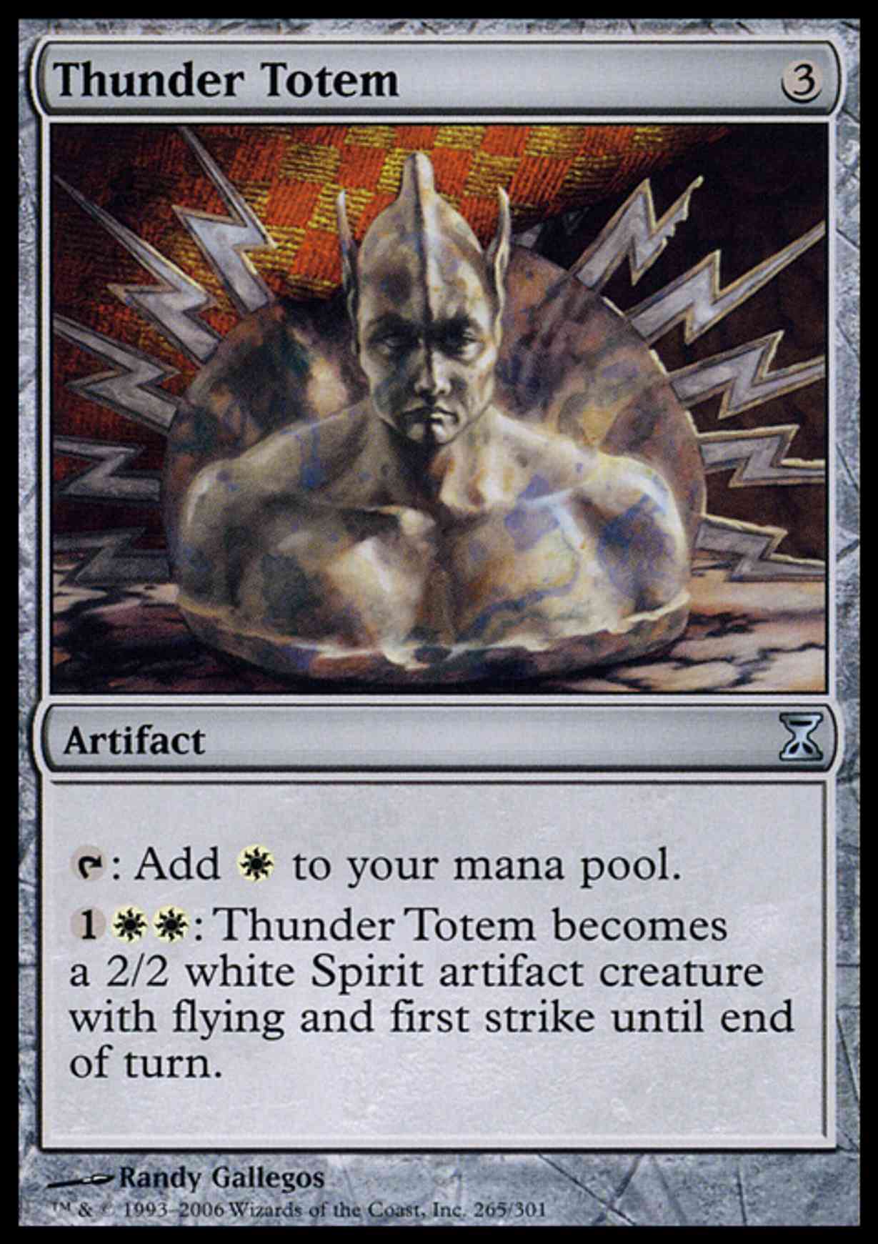 Thunder Totem magic card front