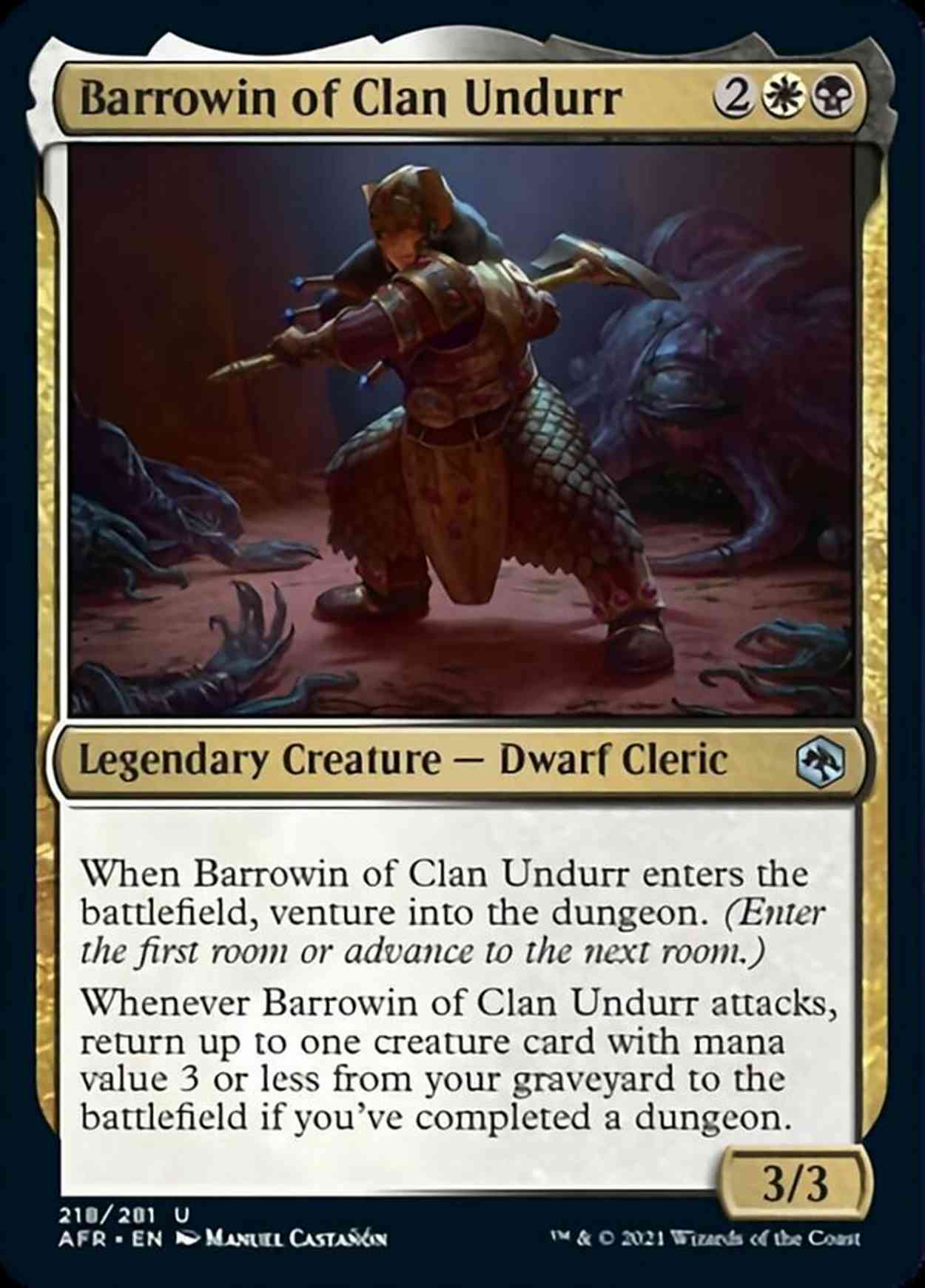 Barrowin of Clan Undurr magic card front