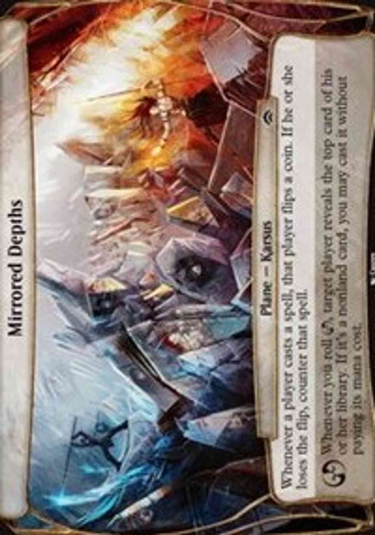 Mirrored Depths (Planechase Anthology) magic card front