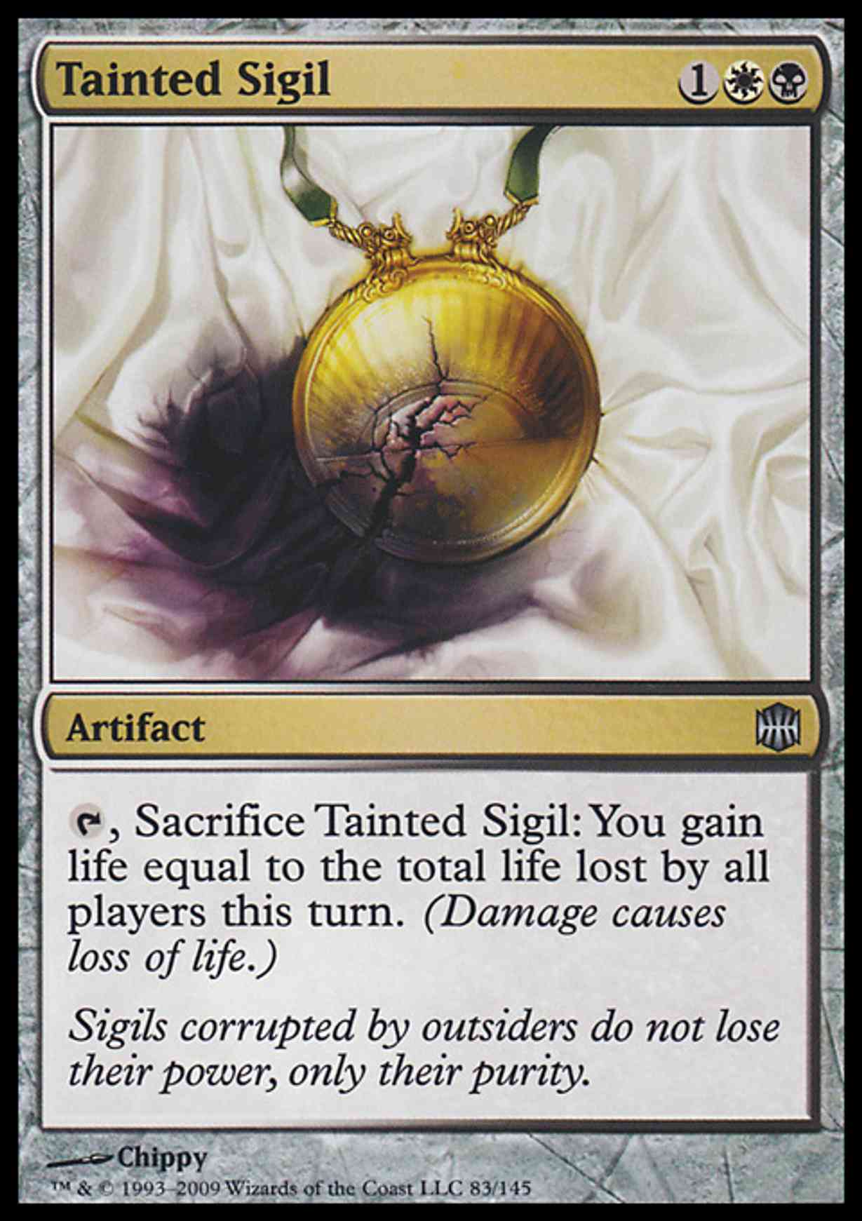 Tainted Sigil magic card front