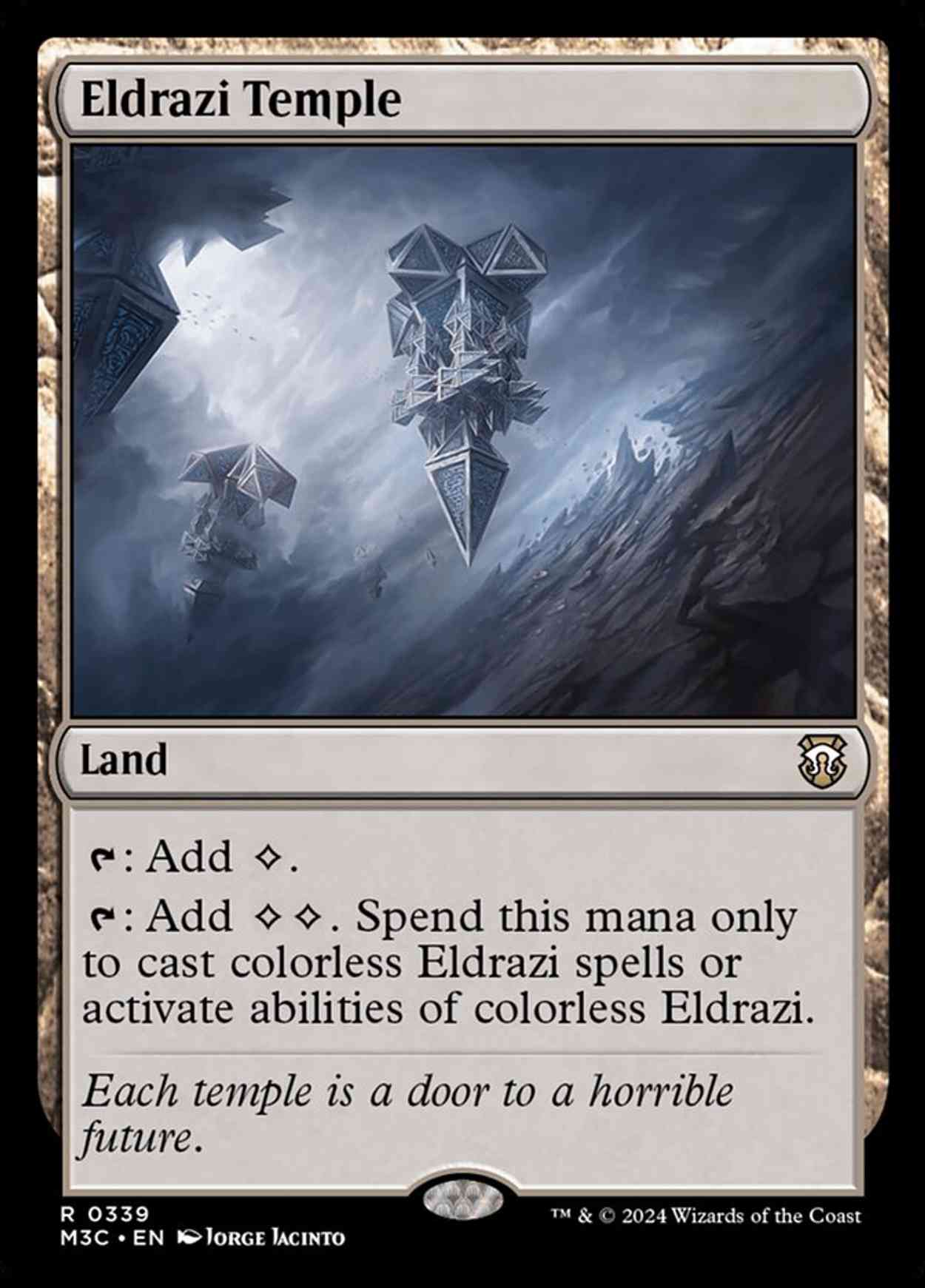 Eldrazi Temple magic card front