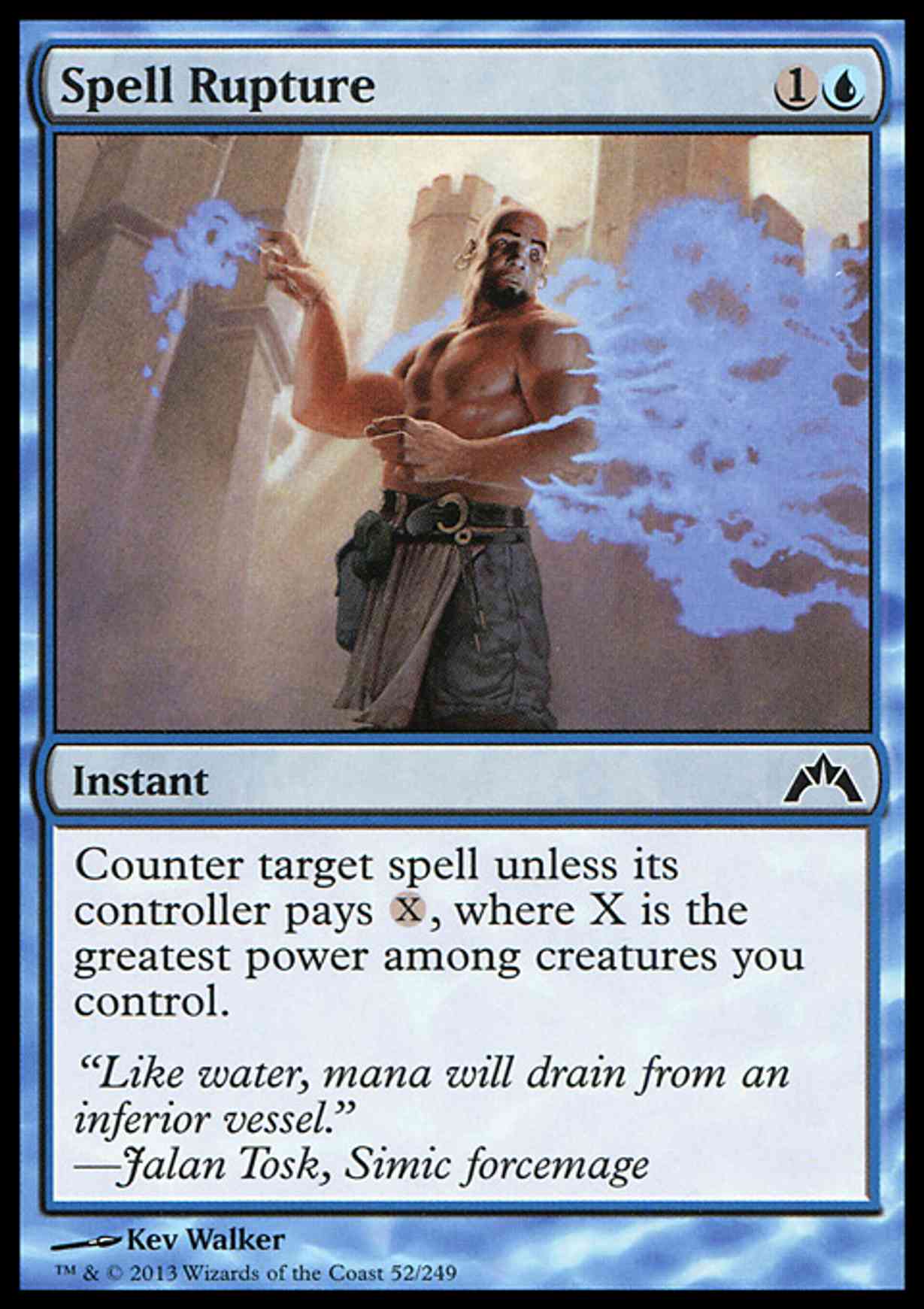Spell Rupture magic card front