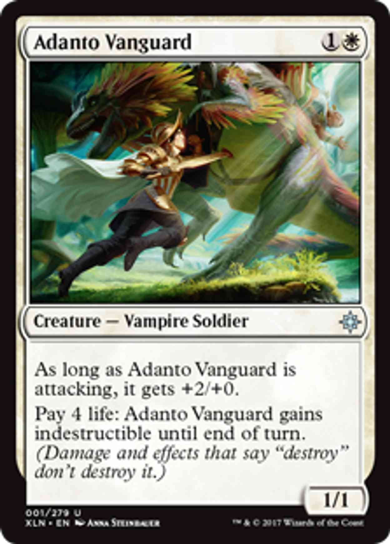 Adanto Vanguard magic card front