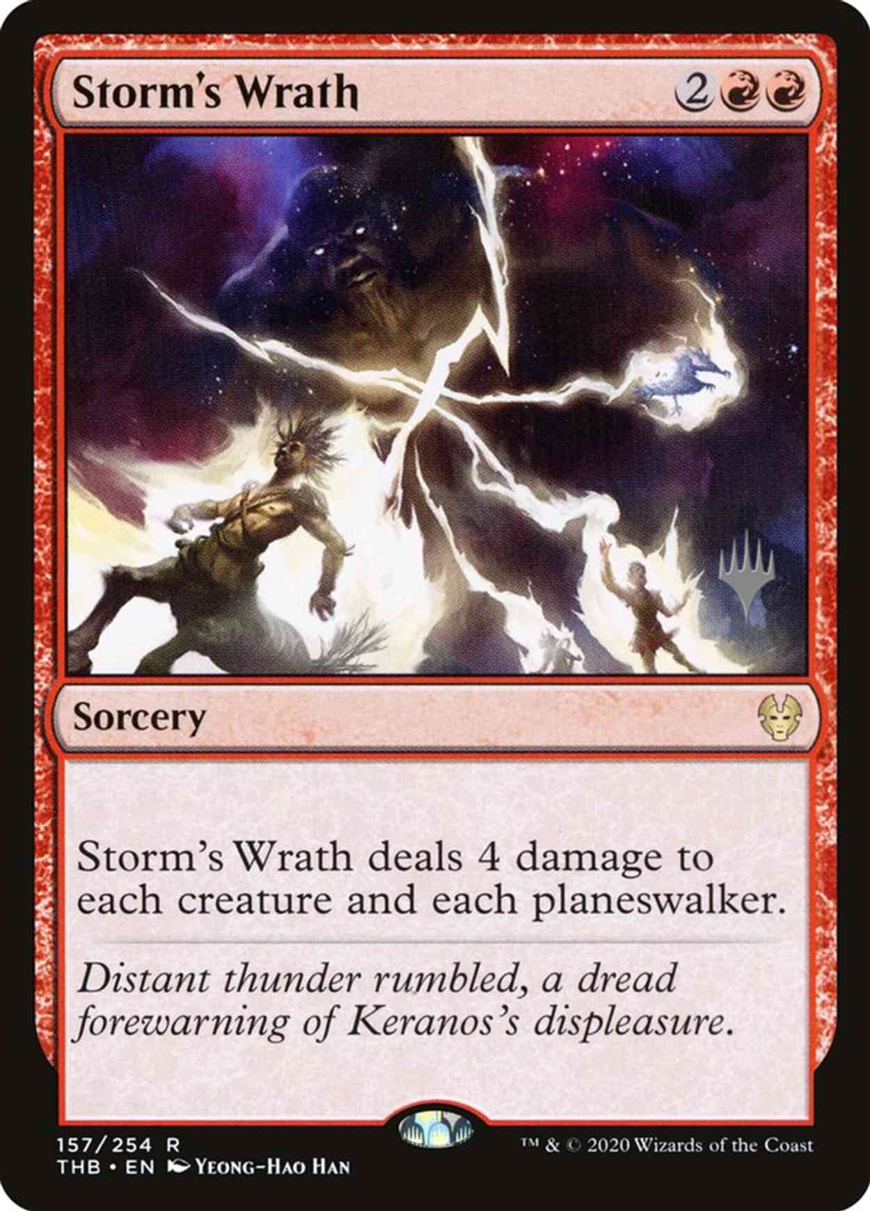 Storm's Wrath magic card front