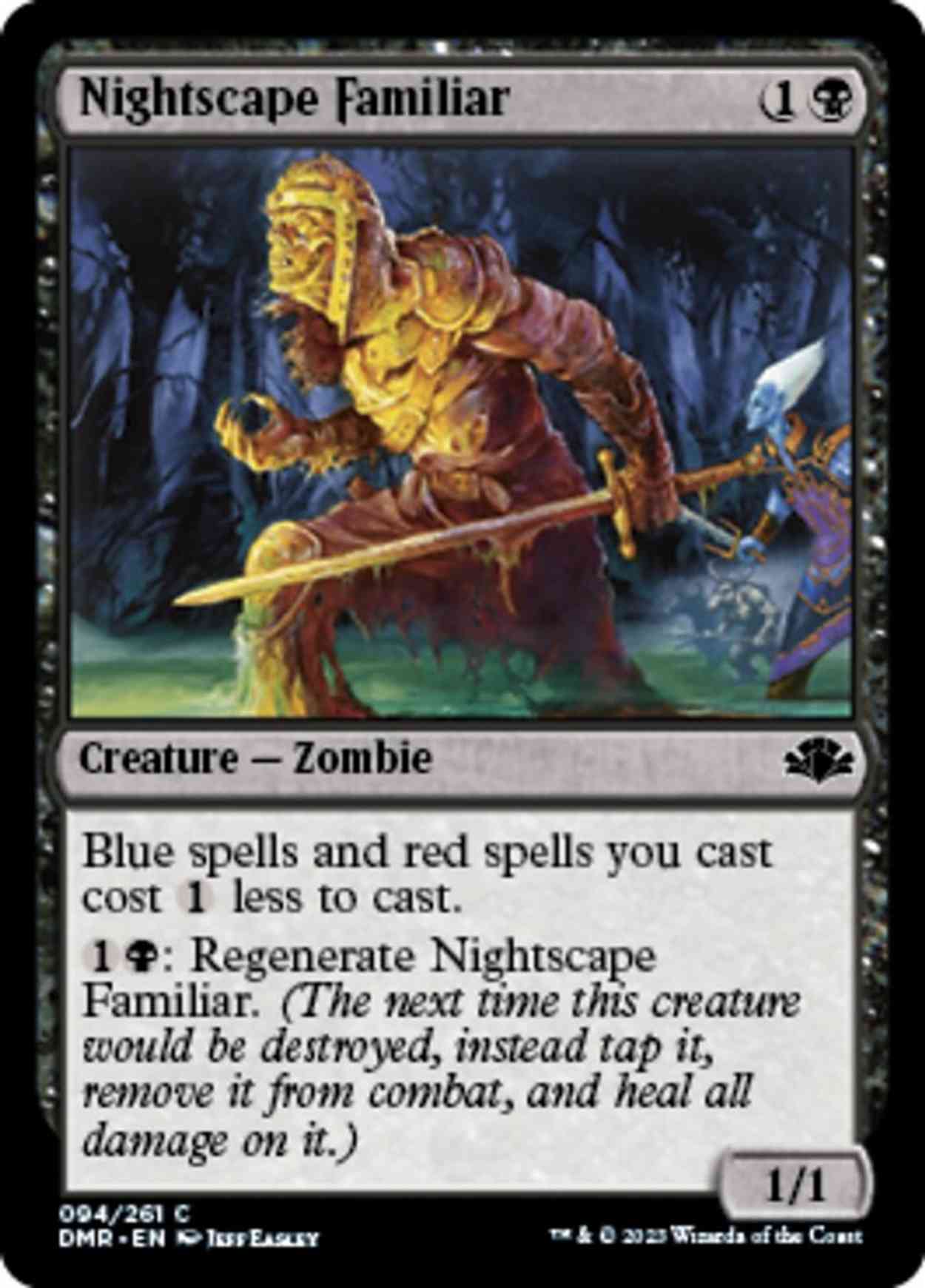 Nightscape Familiar magic card front