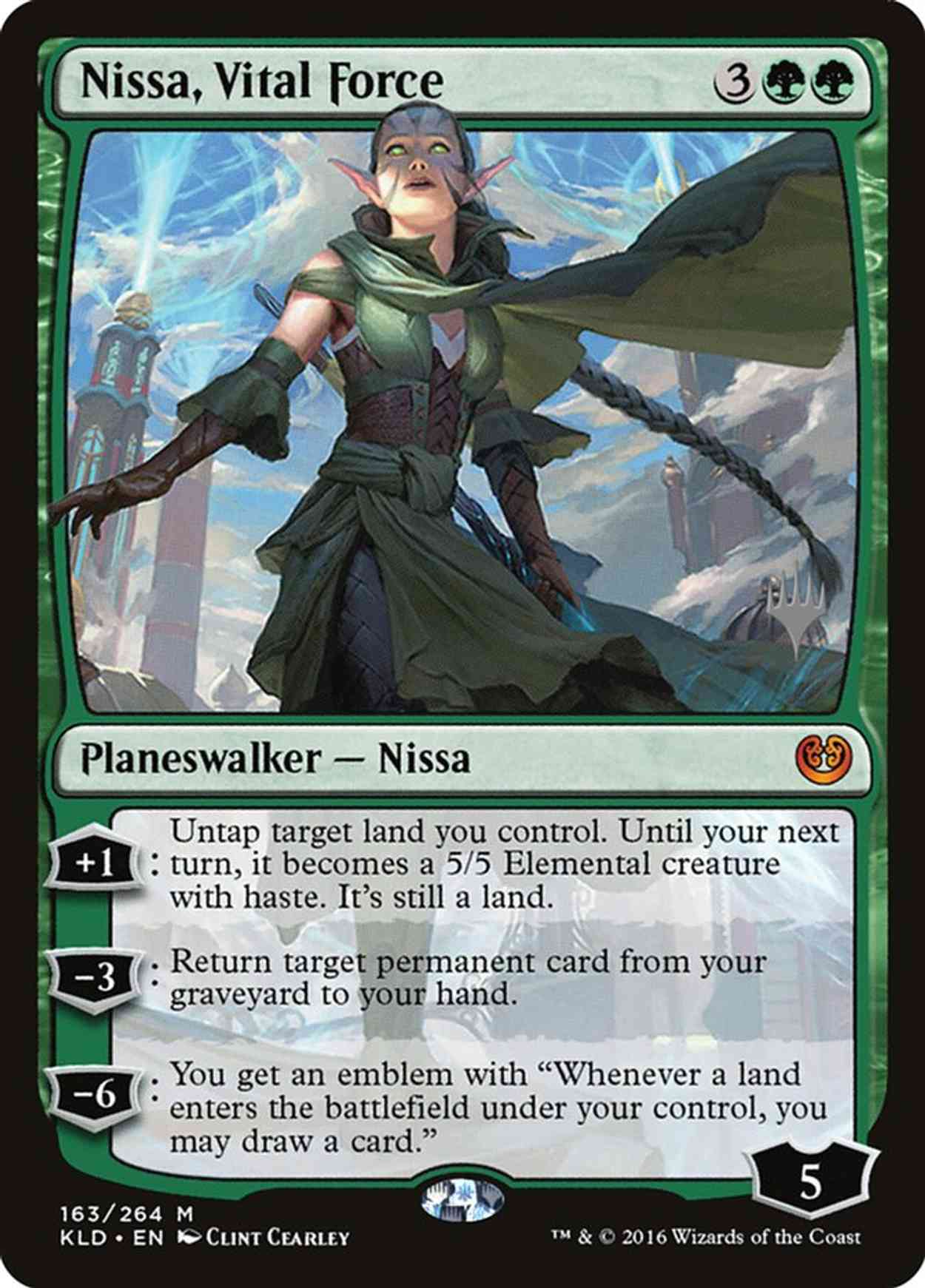 Nissa, Vital Force magic card front