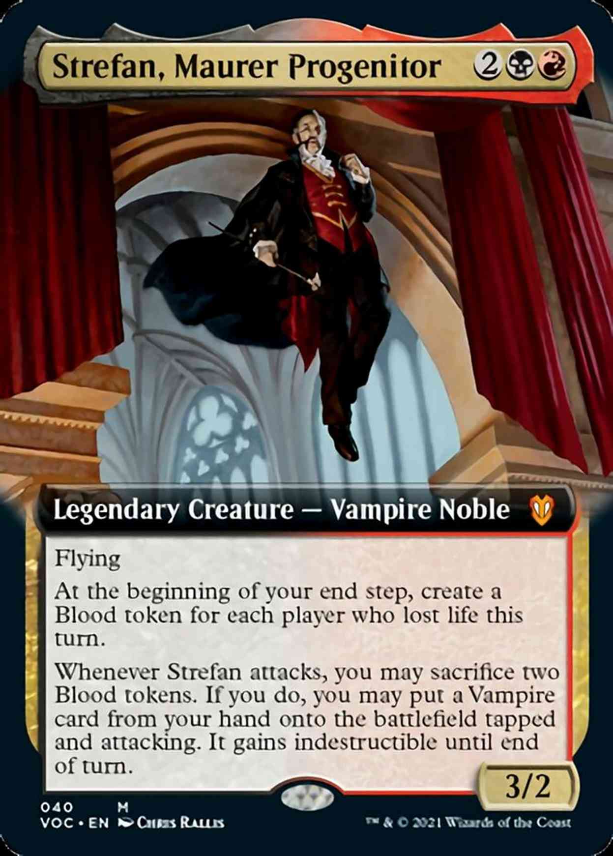 Strefan, Maurer Progenitor (Extended Art) magic card front