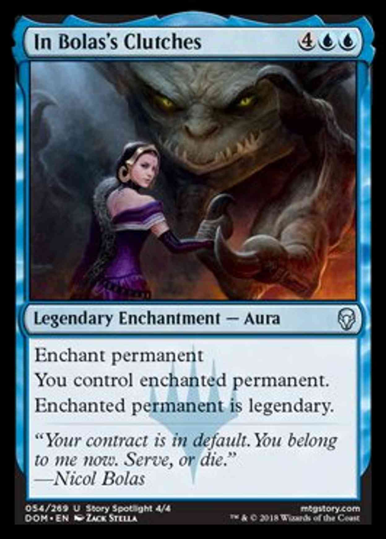 In Bolas's Clutches magic card front