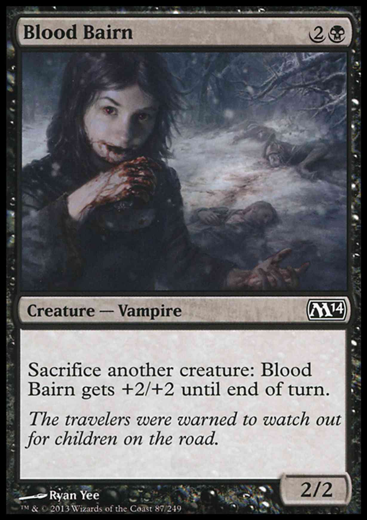 Blood Bairn magic card front