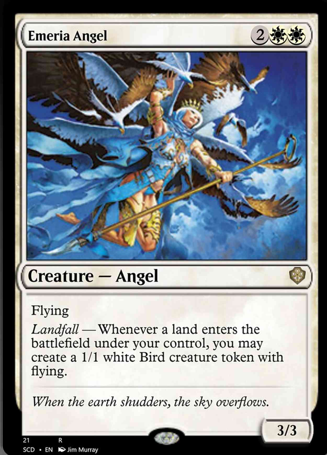 Emeria Angel magic card front