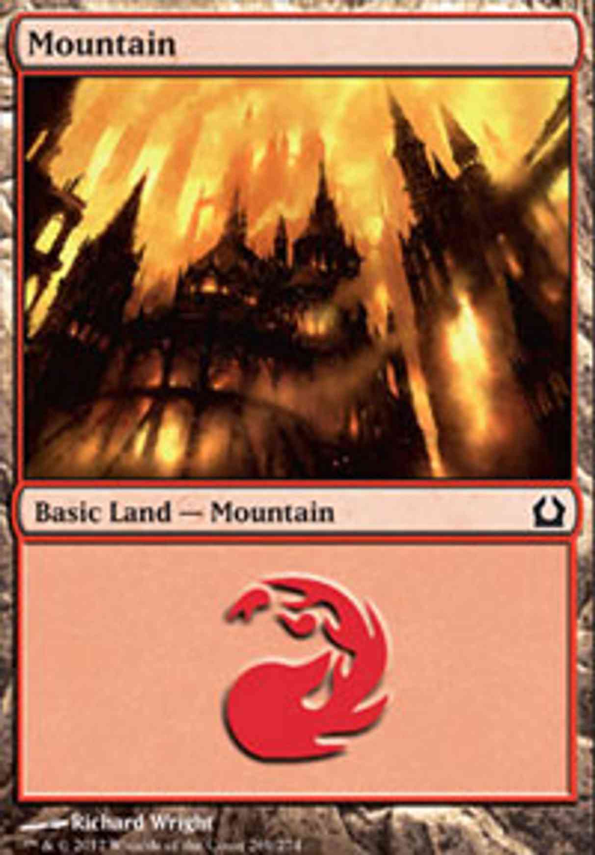 Mountain (269) magic card front