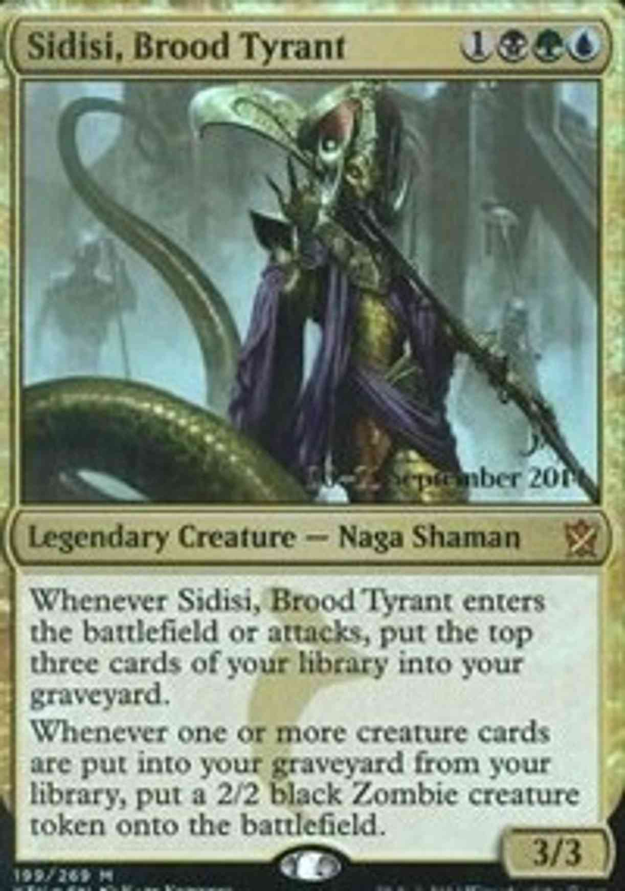 Sidisi, Brood Tyrant magic card front