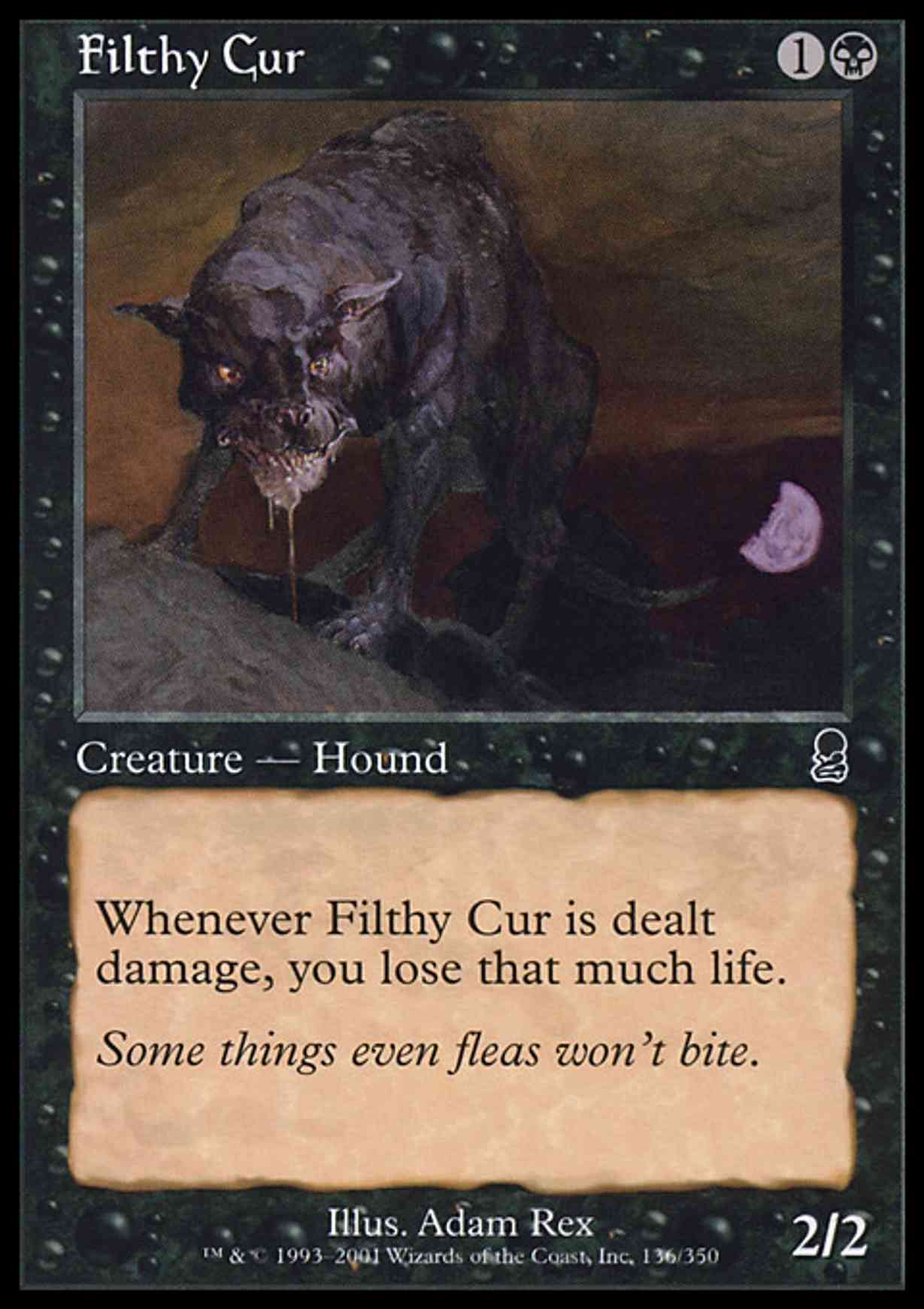 Filthy Cur magic card front