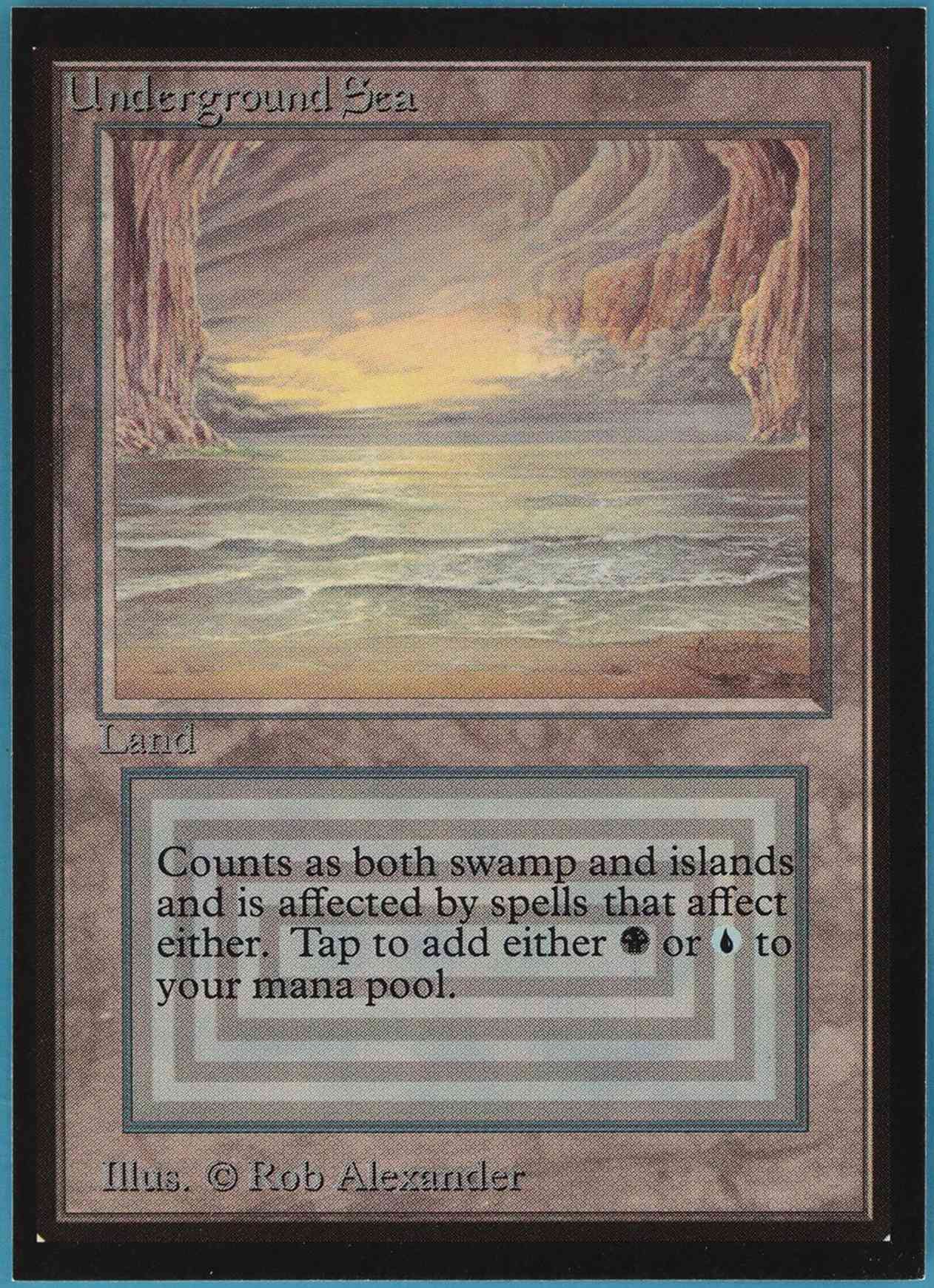 Underground Sea (IE) magic card front