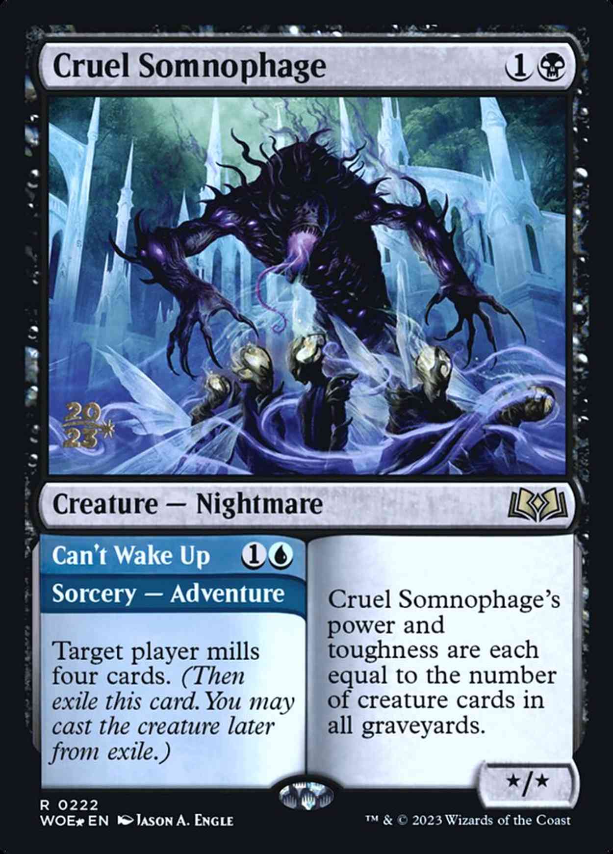 Cruel Somnophage magic card front