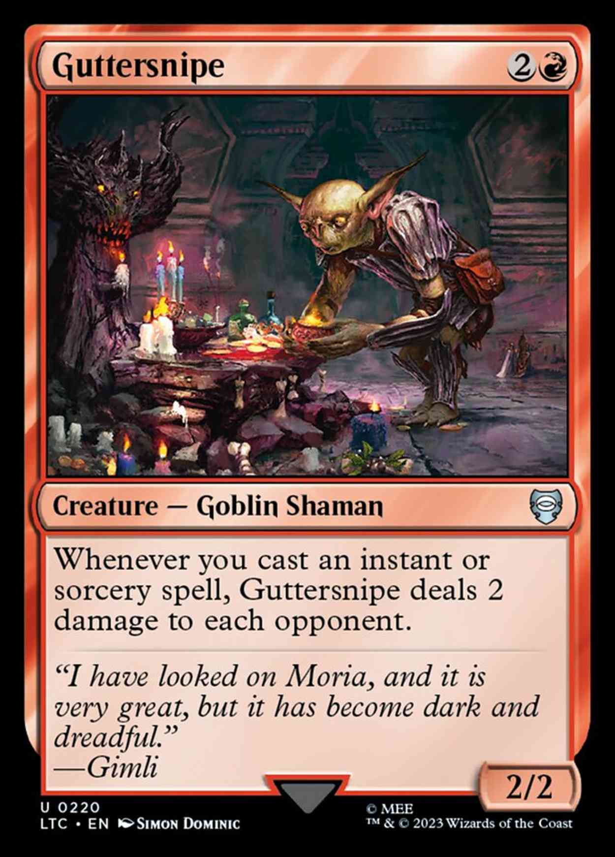 Guttersnipe magic card front