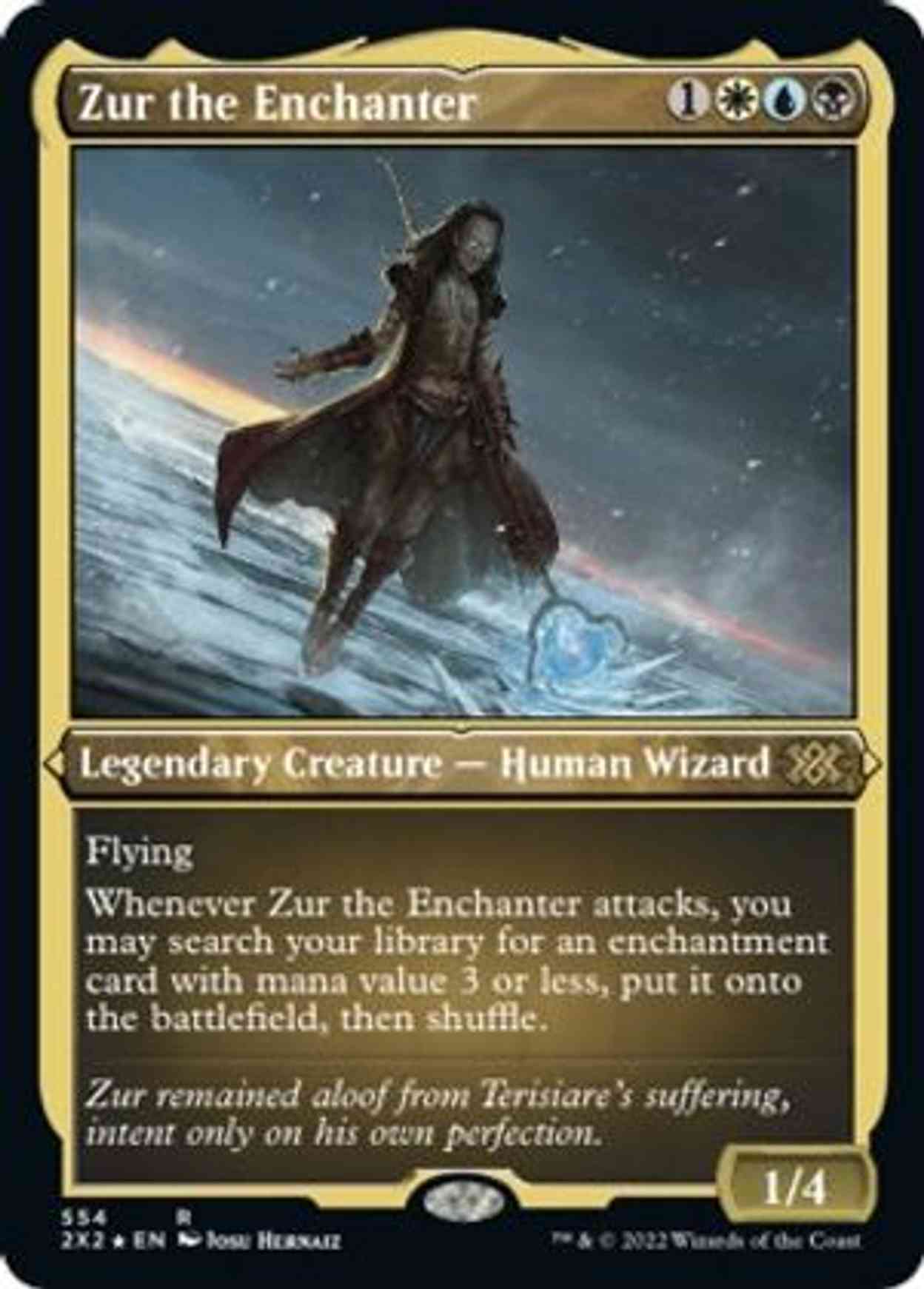 Zur the Enchanter (Foil Etched) magic card front