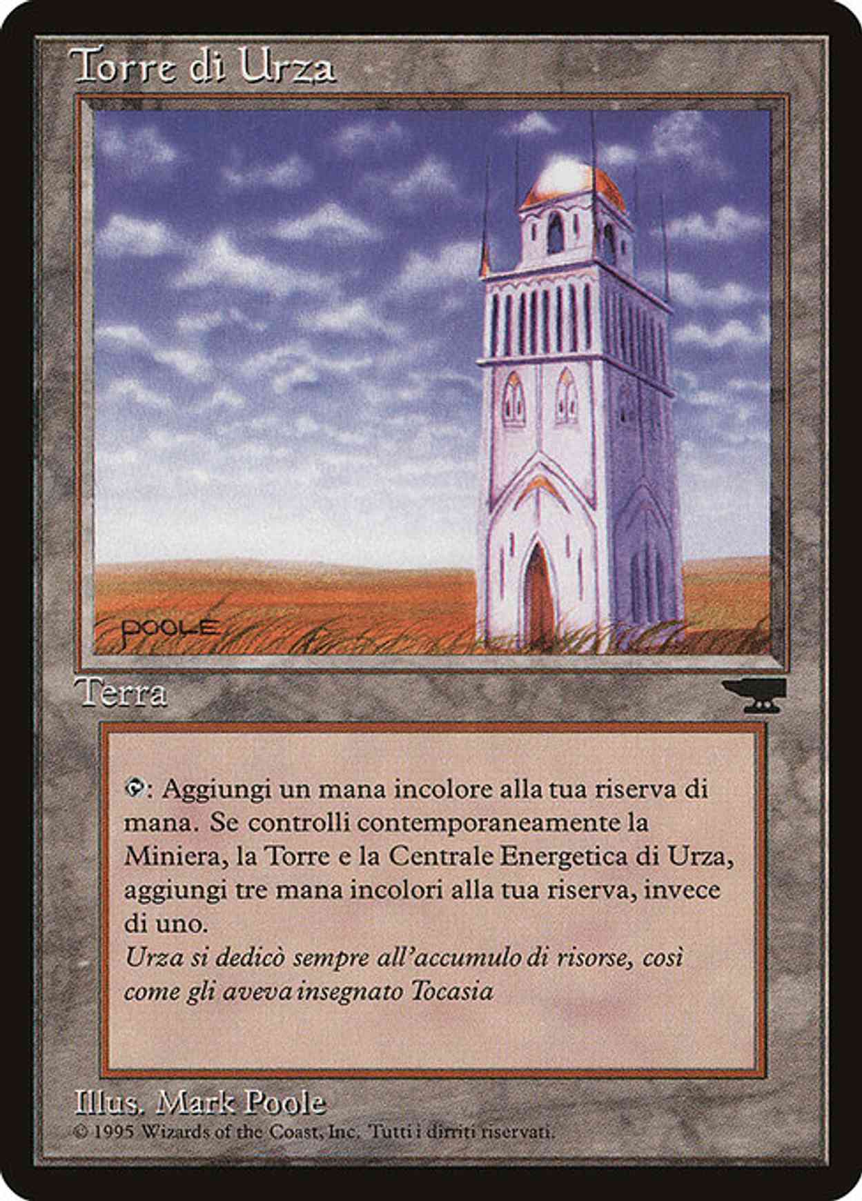 Urza's Tower (Plains) (Italian) - "Torre di Urza" magic card front