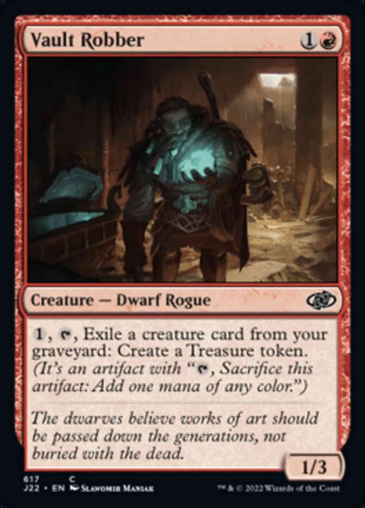 Vault Robber magic card front