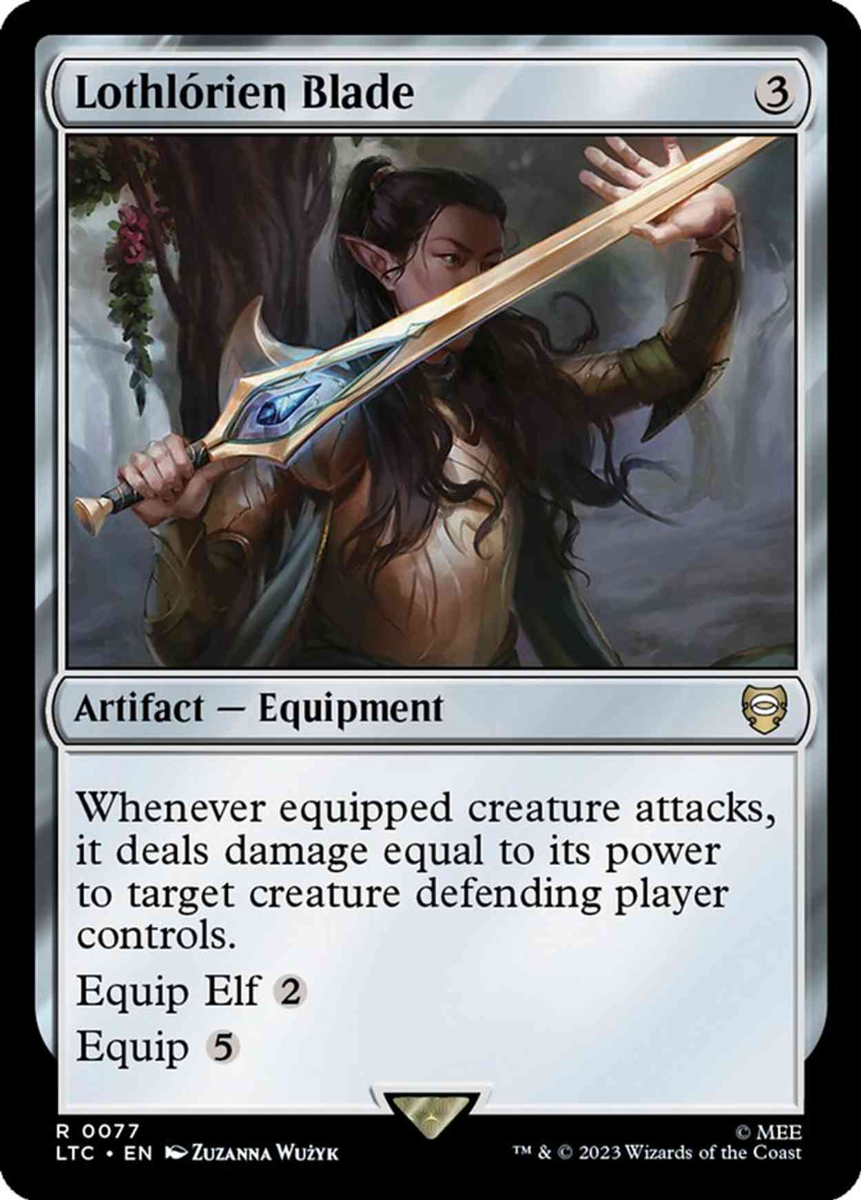 Lothlórien Blade magic card front