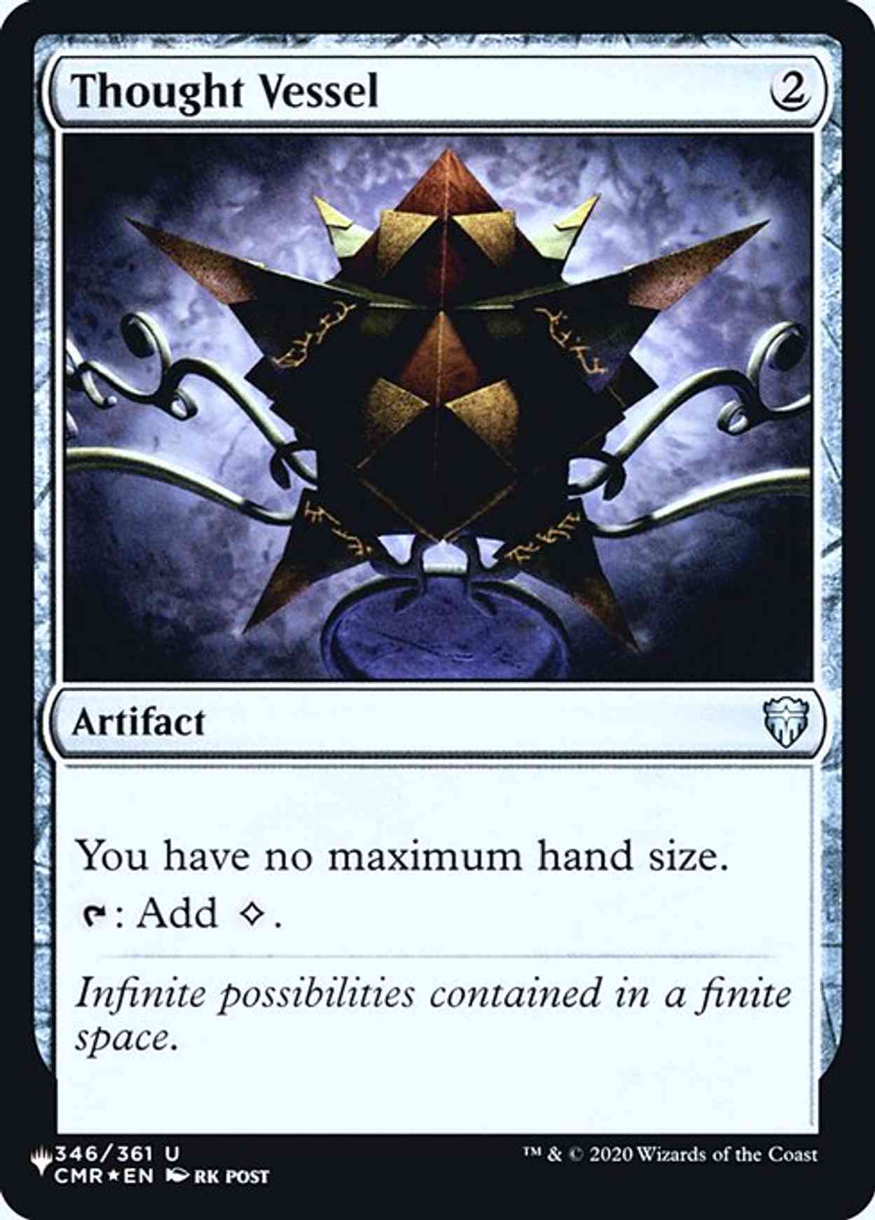Thought Vessel magic card front