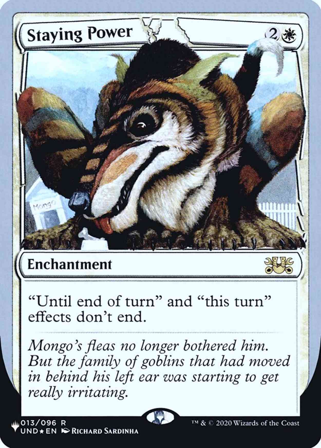 Staying Power magic card front