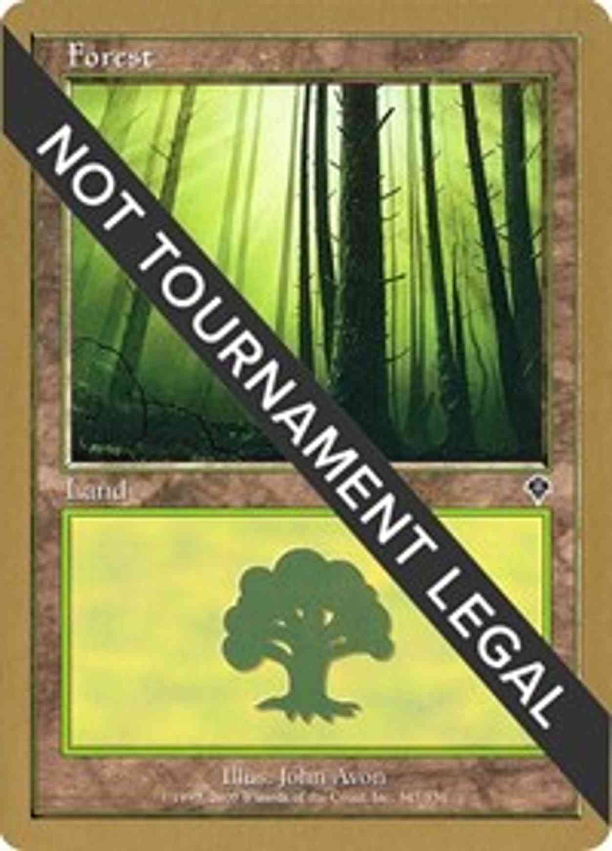 Forest (347) - 2001 Jan Tomcani (INV) magic card front