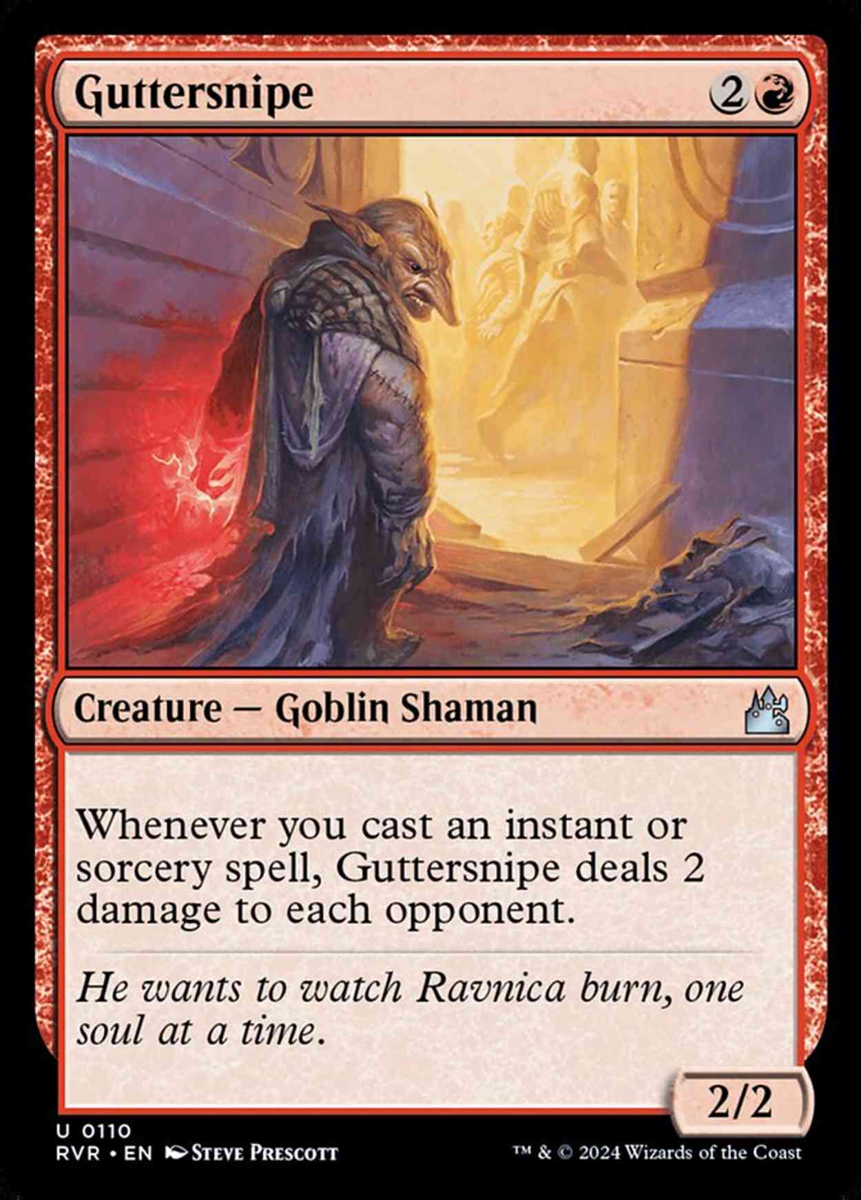 Guttersnipe Price from mtg Ravnica Remastered