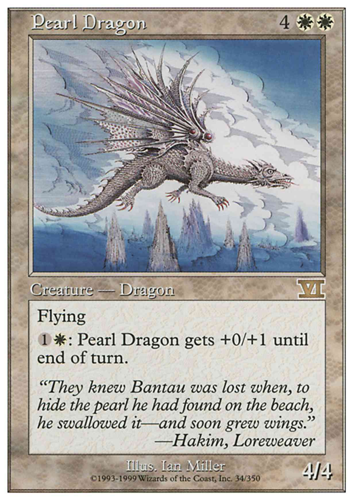 Pearl Dragon magic card front