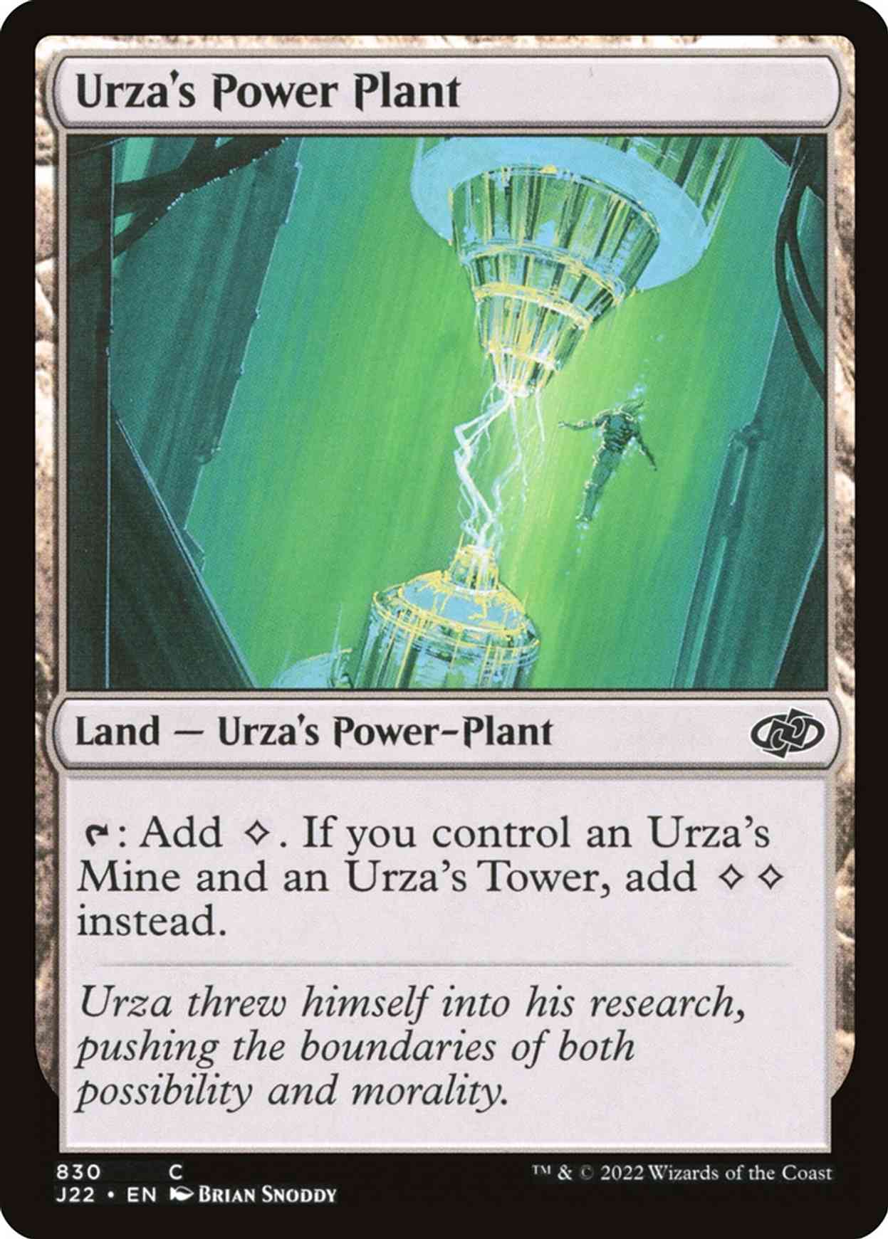 Urza's Power Plant magic card front