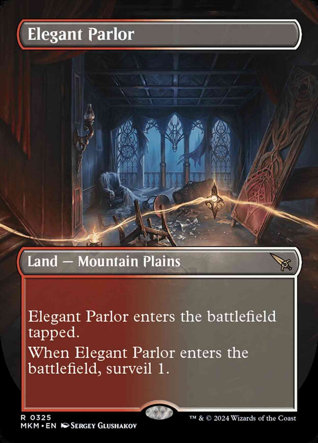 Elegant Parlor (Borderless) magic card front